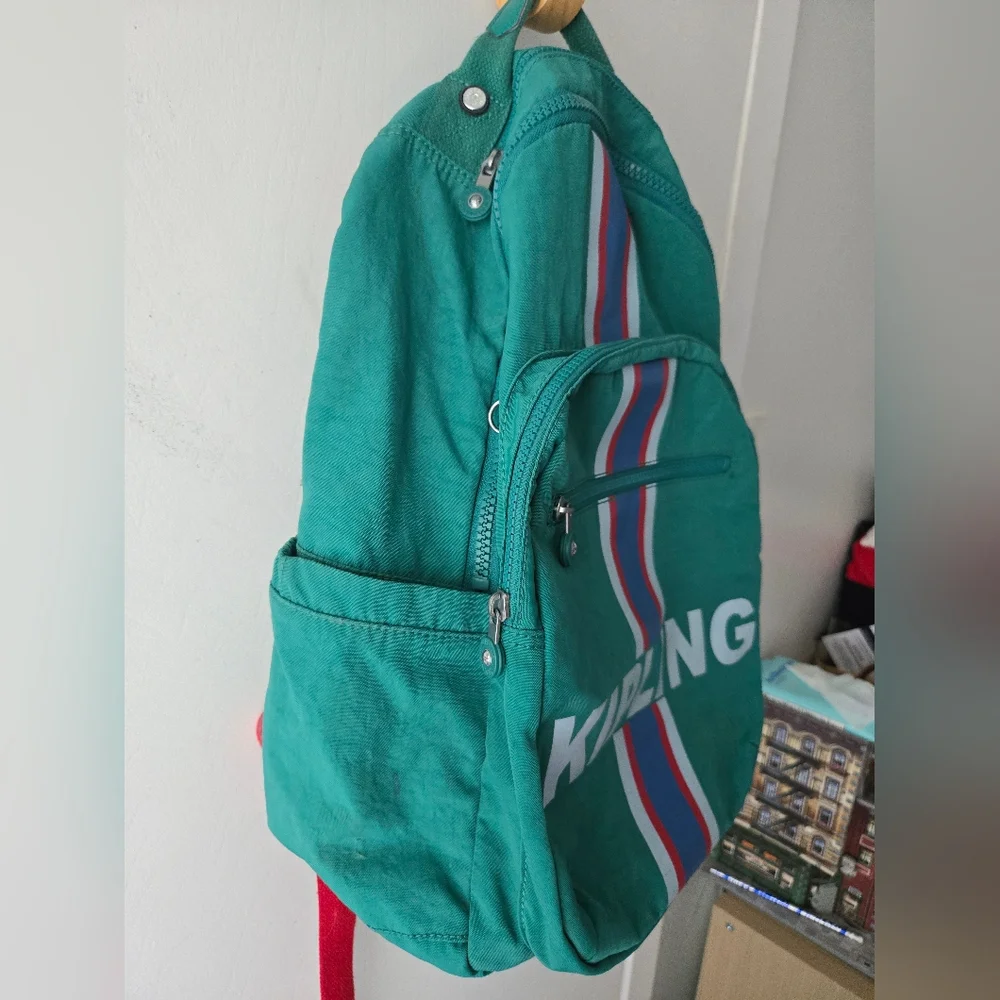 KIPLING SEOUL PINE GREEN BACKPACK 15inch